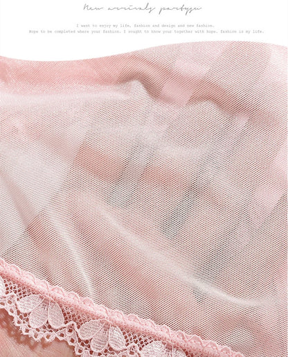 3 Pcs/Lot Sexy Underwear Women Hollow Out Lace Women Panties Elastic Lace Soft Lingerie Transparent Briefs Sexy Panties