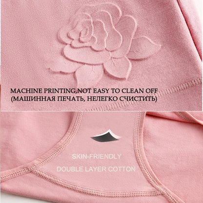 4Pcs Cotton Panties Women's High Waist Underwear Abdominal Plus Size Briefs Girls Female Seamless Underpants Sexy Lingeries Lady