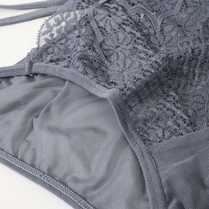 2pcs Lace Briefs Women's Panties Underwear Set Sexy Perspective Panties Low Rise Female Underpants Comfort Panty Lace Lingerie