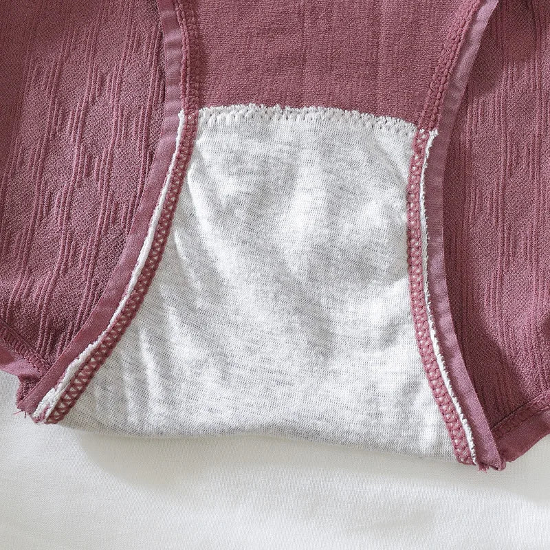 2 Pcs Women's Briefs Comfortable Cotton Soft Seamless Abdomen Cotton High Waist Super Elasticity Underwear Women Sexy Panties