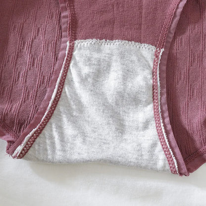 2 Pcs Women's Briefs Comfortable Cotton Soft Seamless Abdomen Cotton High Waist Super Elasticity Underwear Women Sexy Panties