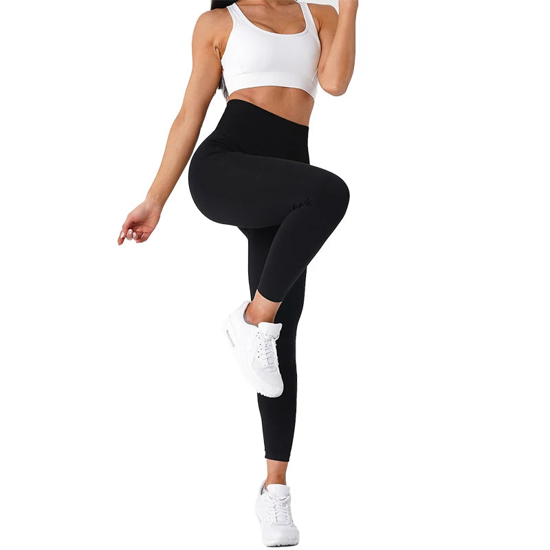 Women Workout Tights Yoga Pants High Waisted Gym Wear