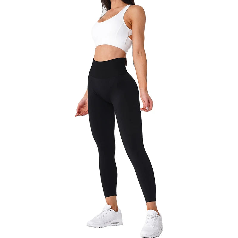 Women Workout Tights Yoga Pants High Waisted Gym Wear